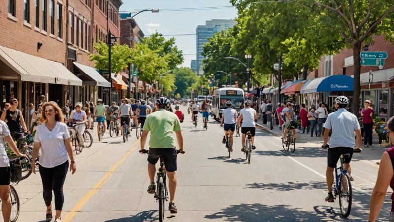 sustainable transportation, community service, environmental protection, public transit, cycling, advocacy