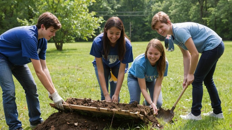 high school students, community service, engagement strategies, social responsibility, volunteer projects