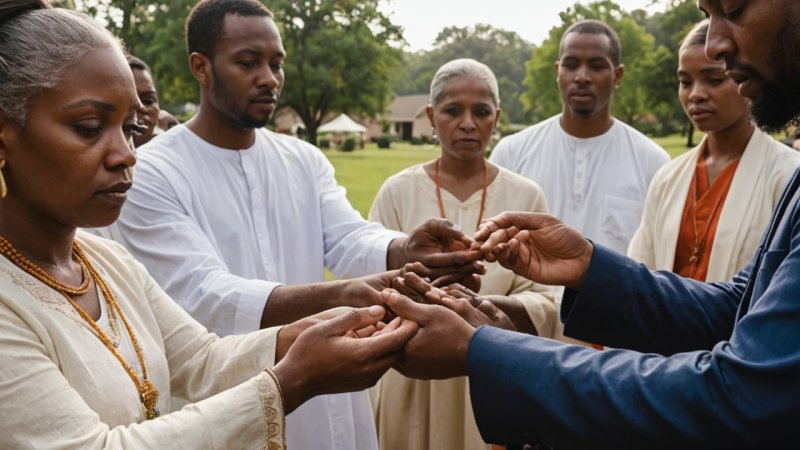 religious rituals, community bonding, social cohesion, emotional support, mental well-being, interfaith dialogue, cultural heritage