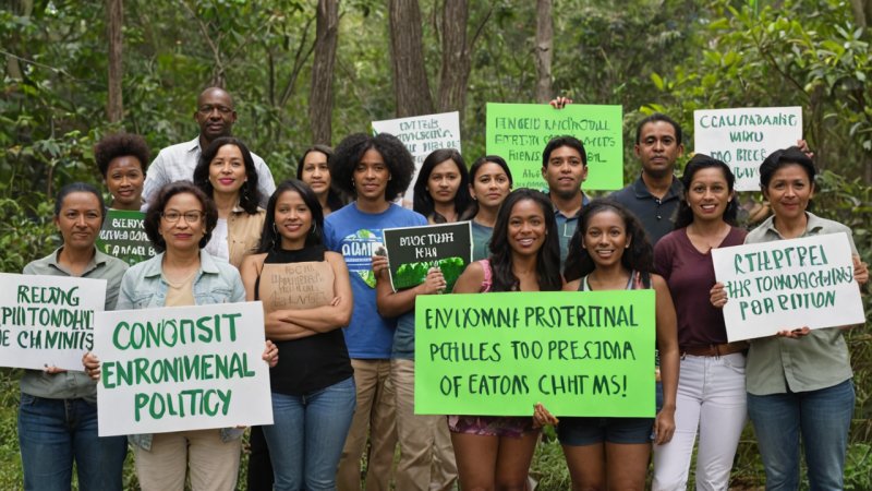 environmental protection, policy change, community engagement, advocacy, social media, activism
