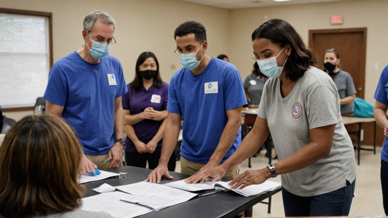 disaster relief, pandemics, community engagement, health authorities, resource management, communication strategies