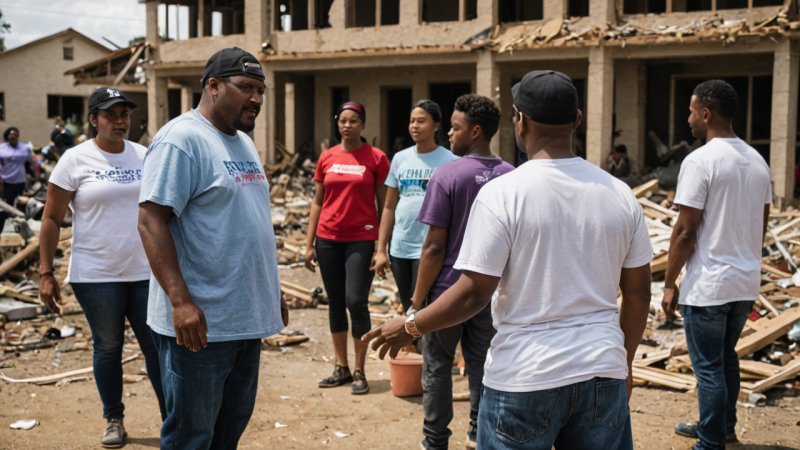 disaster recovery, marginalized communities, community support, resilience, social justice