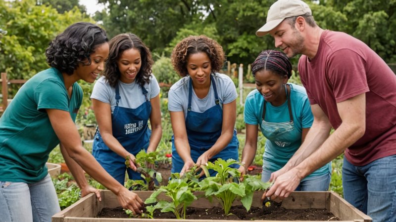 spiritual communities, food insecurity, community service, hunger relief, volunteering, social justice, nutrition education, poverty alleviation