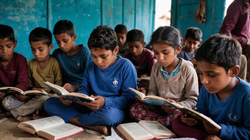 literacy, crisis education, humanitarian aid, community service, empowerment, poverty alleviation, disaster relief, education initiatives