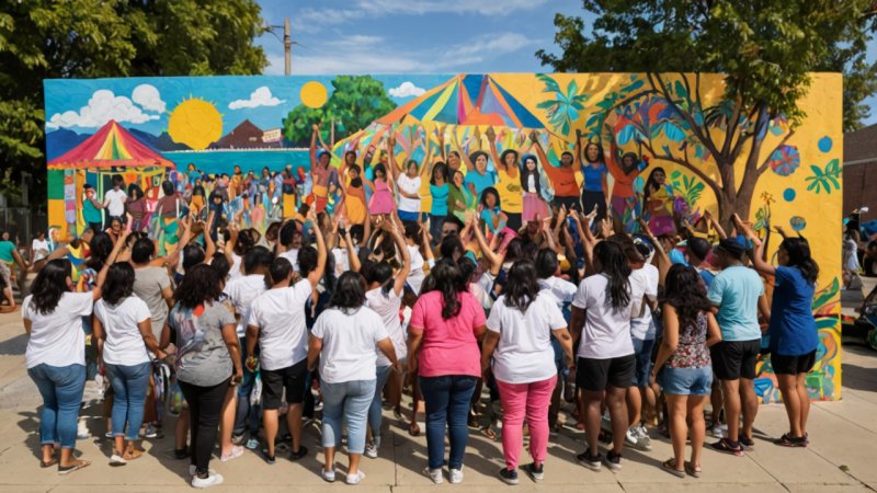 arts and culture, community development, social cohesion, economic growth, community identity, volunteer opportunities, creative expression, health and well-being