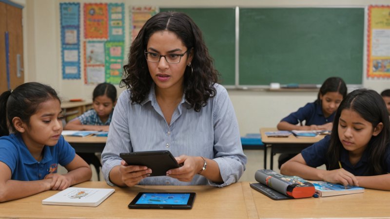 literacy instruction, traditional teaching, technology in education, reading skills, digital learning, educational technology, personalized learning
