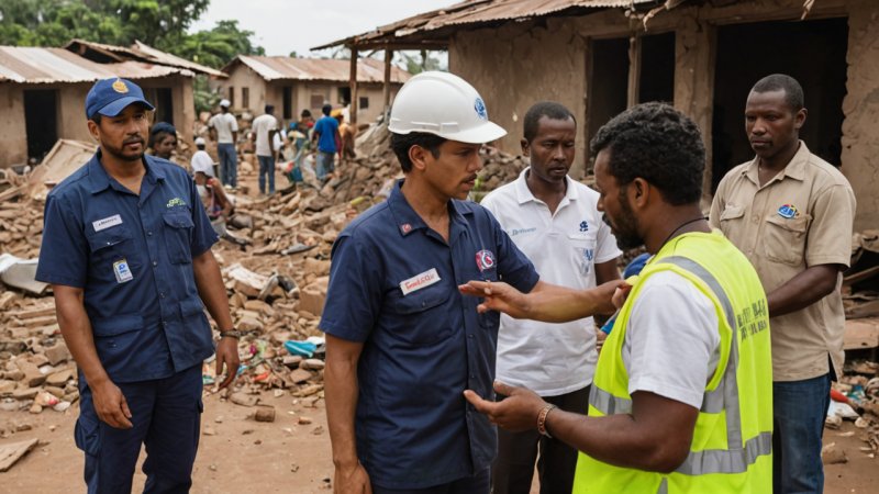 foreign aid, disaster response, humanitarian assistance, emergency relief, community recovery, social justice