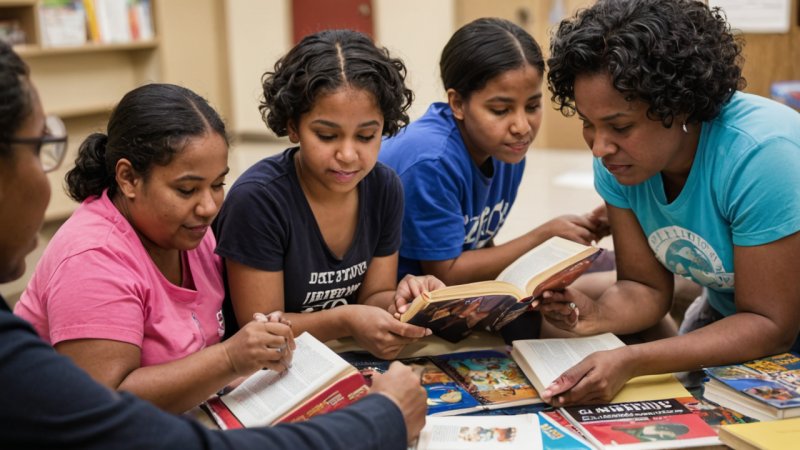 literacy campaigns, community education, empower communities, social justice, adult literacy, teaching methods, community partnerships
